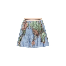 Overview image: Nulan worldmap plissee skirt