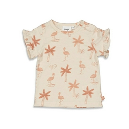Overview image: t-shirt- AOP Flamingo