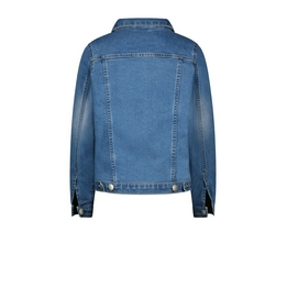 Overview second image: trucker jacket stretch jeans