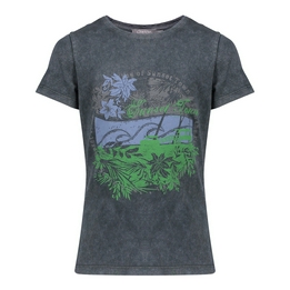 Overview image: T-shirt acid dye sunset