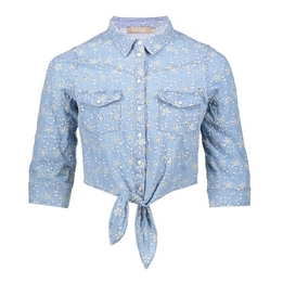 Overview image: jeans blouse broderie