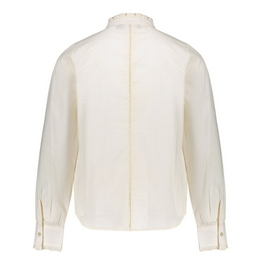 Overview second image: blouse with lace details