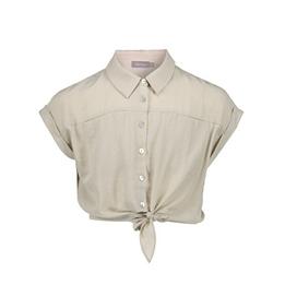 Overview image: blouse crop with knot