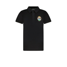 Overview image: jersey polo chestprint