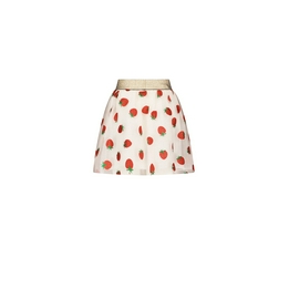 Overview second image: layer tulle skirt strawberry