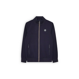 Overview image: sporty full zip sweater