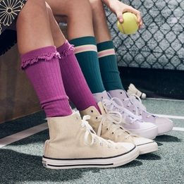Overview second image: Clary knee socks