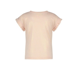 Overview second image: metallic jersey ruffle tee