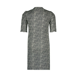 Overview second image: rib aop ruffle dress