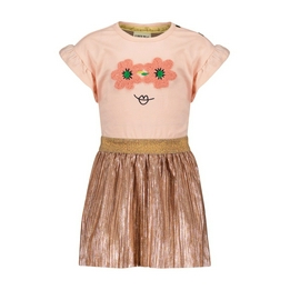 Overview image: metallic plisse dress