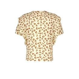 Overview second image: rib aop ruffle top