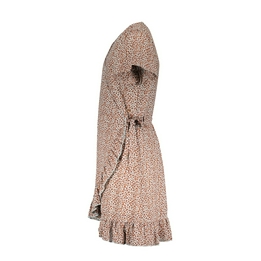 Overview second image: Morly cross over frilled dress