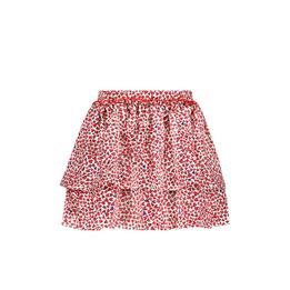 Overview image: 2 layer heart aop skirt