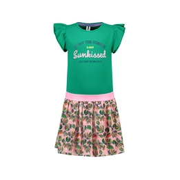 Overview image: dress woven skirt