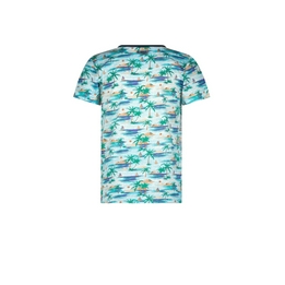 Overview second image: shortsleeve aop palmtree