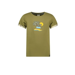 Overview image: t-shirt contrast sleeve