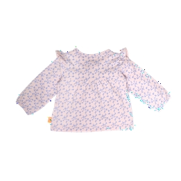 Overview second image: Blouse AOP Blue Flowers