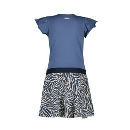 Overview second image: dress w aop skirt