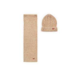 Overview image: Raya girls chenille scarf+hat 