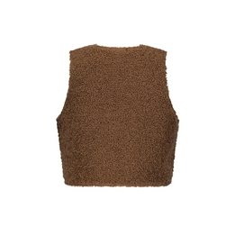 Overview second image: bonded teddy gilet