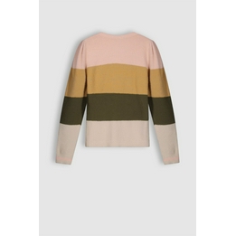 Overview second image: Kamillia block knitted sweater