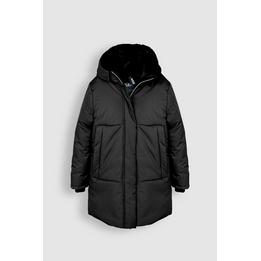 Overview image: Belvina hooded long jacket