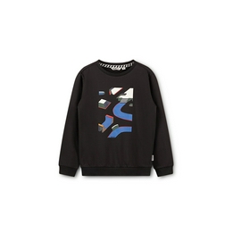 Overview image: Boys chest print sweater