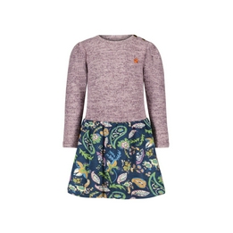 Overview image: dress melee top crepe fox skir