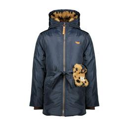 Overview image: Bow hooded parka jacket