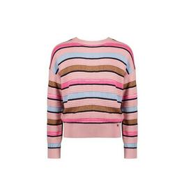 Overview image: Kes knitted striped sweater