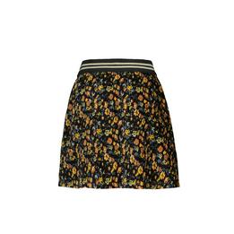 Overview second image: flower crincle velvet skirt