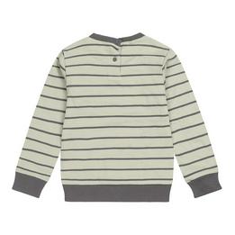 Overview second image: sweater stripe crewneck