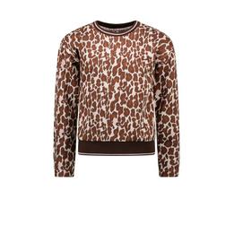Overview image: jacquard leopard sweater