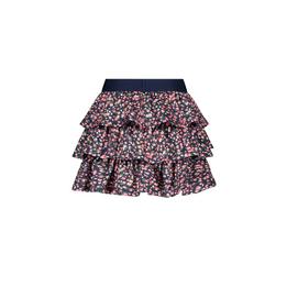 Overview image: 2-layer sweet floral aop skirt