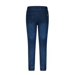 Overview second image: denim pants with rib at hem