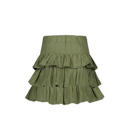 Overview second image: woven ruffle skirt