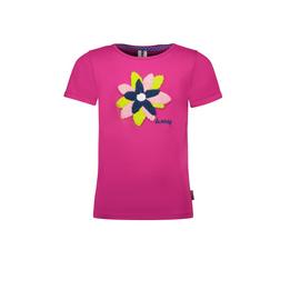 Overview image: Girls t-shirt flower artwork