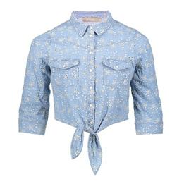 Overview image: jeans blouse broderie