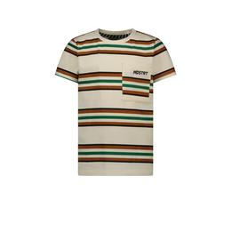 Overview image: striped t-shirt chestpocket